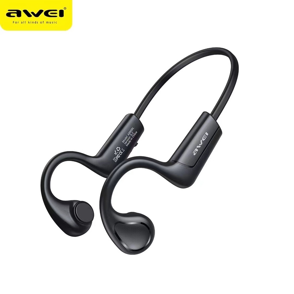 Picture of Awei A886BL Air Conduction Wireless Headphones Bluetooth 5.2 Sport Headphones In-ear Earbuds For HIFI Running Headset