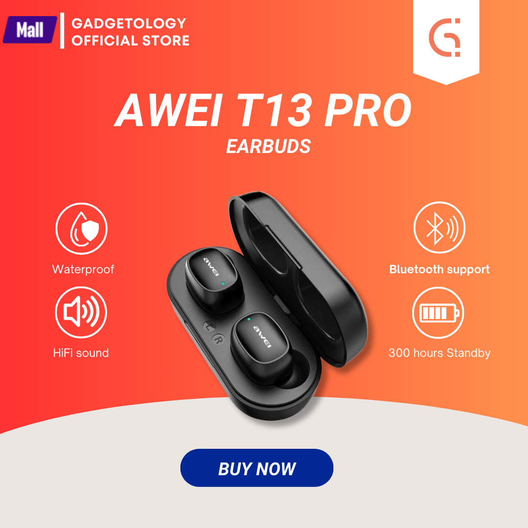 Picture of Awei T13 Pro TWS Waterproof Touch Sports Earbuds