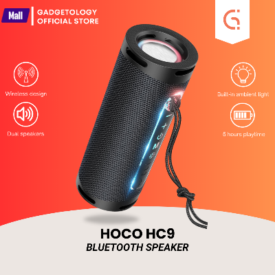 Picture of HOCO HC9 Wireless Speaker Dazzling Pulse Sports Portable Bluetooth Loudspeaker with Colorful Ambient Light
