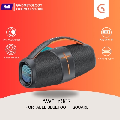Picture of Awei Y887 Portable Balanced Outdoor Wireless Speaker Bluetooth 5.3