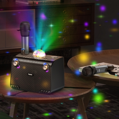 Picture of HOCO BS41 Plus Double Mic Karaoke Wireless Bluetooth Speaker