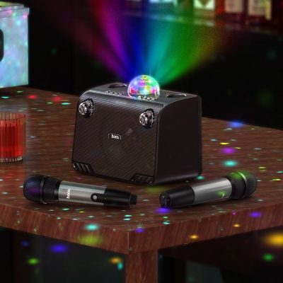 Picture of HOCO BS41 Plus Double Mic Karaoke Wireless Bluetooth Speaker