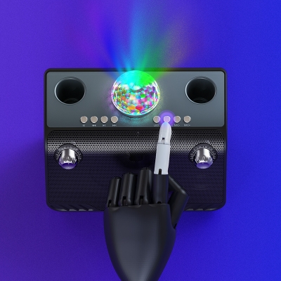 Picture of HOCO BS41 Plus Double Mic Karaoke Wireless Bluetooth Speaker
