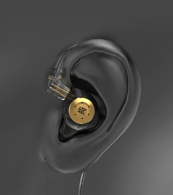 Picture of KZ EDX Pro Hi-Fi bass Dual Magnetic Dynamic Earbuds with Mic