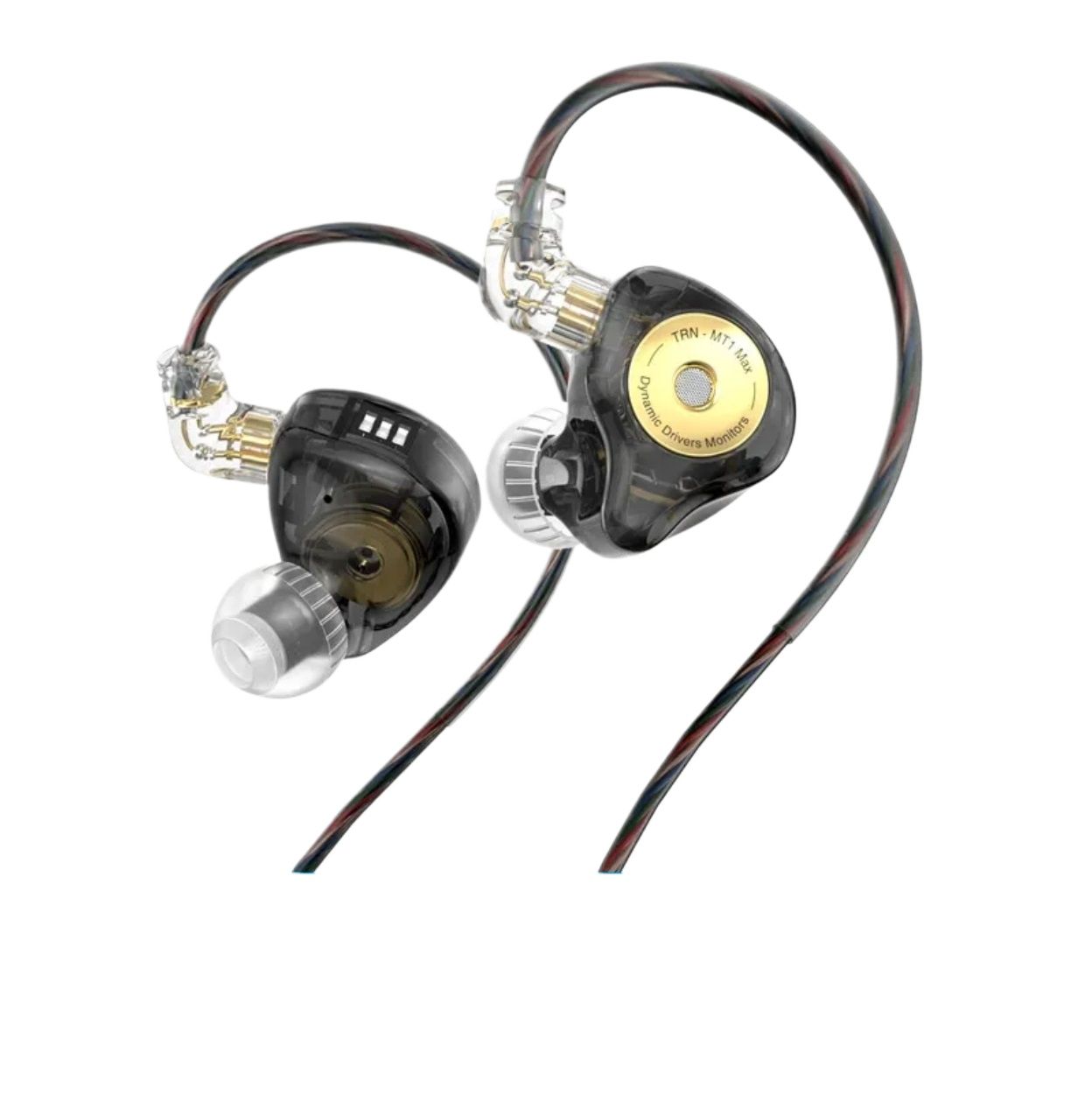 Picture of TRN MT1 MAX In-Ear Earphone Dual Magnet Dynamic Driver Wired with Tuning Switch Cancelling HIFI Earbuds Bass Headset