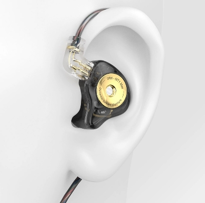 Picture of TRN MT1 MAX In-Ear Earphone Dual Magnet Dynamic Driver Wired with Tuning Switch Cancelling HIFI Earbuds Bass Headset