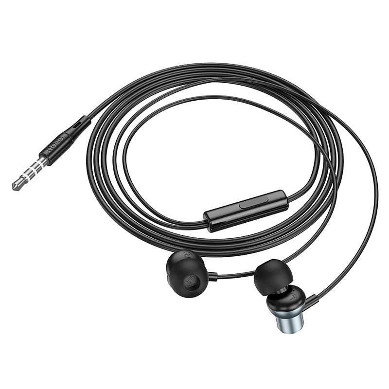 Picture of Hoco M110 Wired Earphones In-Ear 3.5mm Jack Headset Metal Cavity Sound Headphones with Mic
