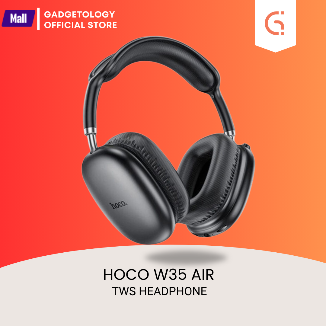 Picture of HOCO W35 Air Wireless Bluetooth Headphone Tripple Mode Wired TF and BT 400mAh Super Long Battery Life Up to 4 Hours Music Time Sports Gaming Headphones