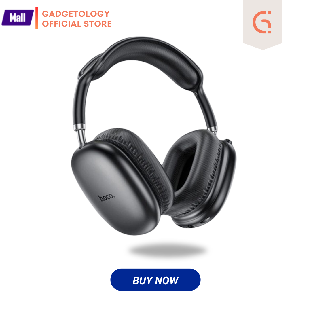 Picture of HOCO W35 Air Wireless Bluetooth Headphone Tripple Mode Wired TF and BT 400mAh Super Long Battery Life Up to 4 Hours Music Time Sports Gaming Headphones