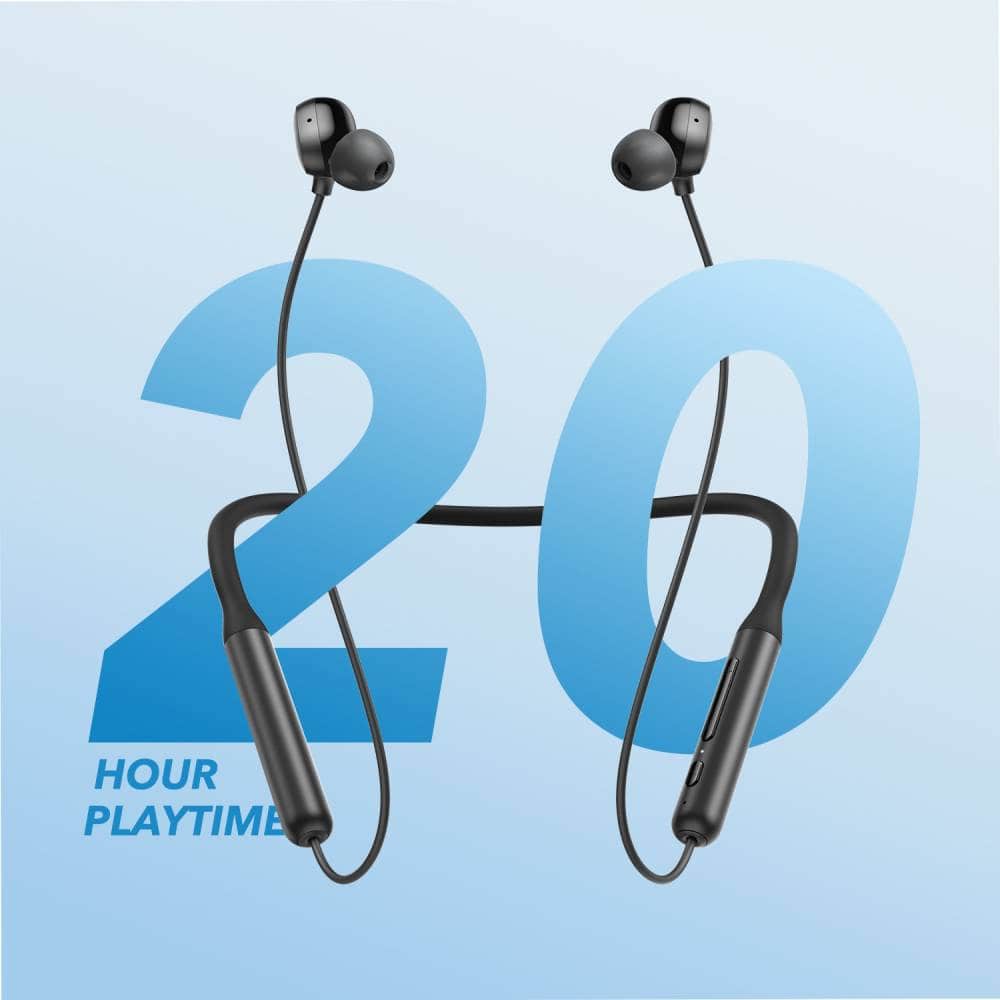 Picture of Soundcore R500 Neckband Style Earphones With Up to 20 Hours of Playback Time USB Type C Fast Charge Bluetooth 5.0 Neckband Earphone