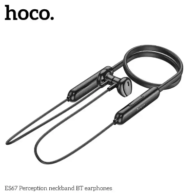 Picture of Hoco ES65 Bluetooth Earphone Wireless Sports Bass Music With Mic Waterproof Headphones