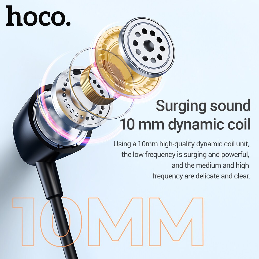 Picture of Hoco ES65 Bluetooth Earphone Wireless Sports Bass Music With Mic Waterproof Headphones