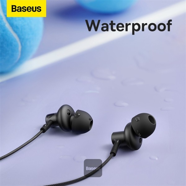 Picture of Baseus Bowie P1x Neckband Earphones BT 5.3 for Gym Workout Clear Calls Up to 25Hrs Playtime Bluetooth Wireless Earbuds