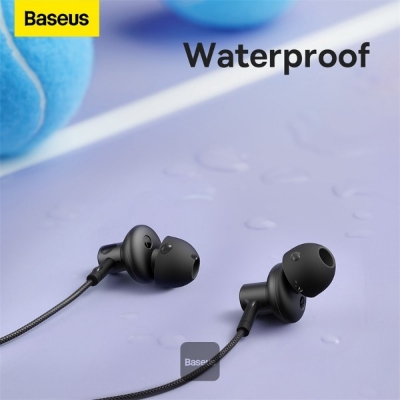 Picture of Baseus Bowie P1x Neckband Earphones BT 5.3 for Gym Workout Clear Calls Up to 25Hrs Playtime Bluetooth Wireless Earbuds