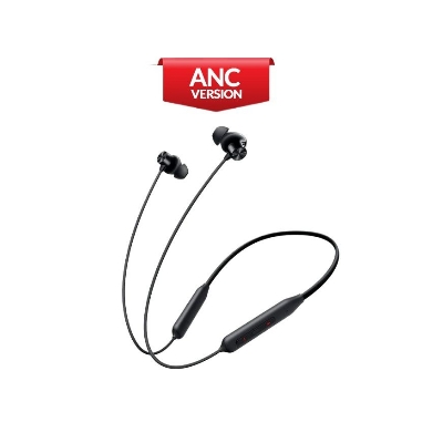 Picture of OnePlus Bullet Wireless Z2 ANC Wireless Earphones 3 Mic 45dB Hybrid Noice Cancellation  Lightweight Long Battery Life Fast Charging Neckband Style Earphone