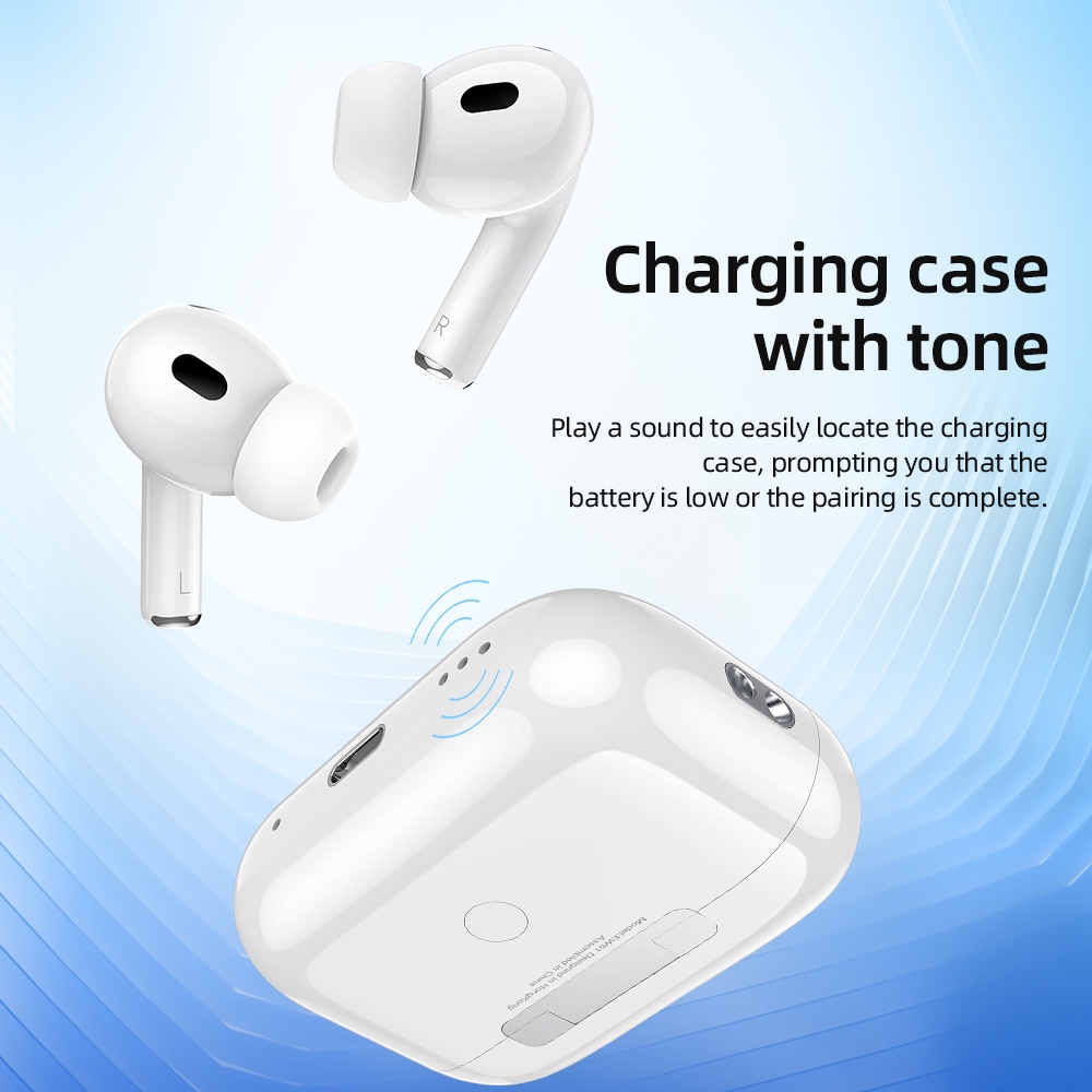 Picture of Hoco EW51 True Wireless Earphones ANC Noise Reduction Bluetooth Headset Built-In Microphone Touch Control Earbuds