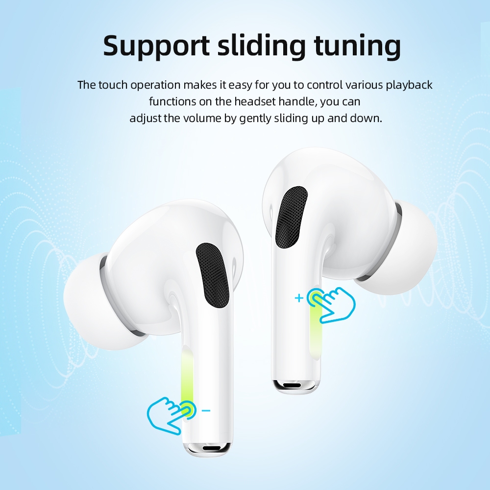 Picture of Hoco EW51 True Wireless Earphones ANC Noise Reduction Bluetooth Headset Built-In Microphone Touch Control Earbuds