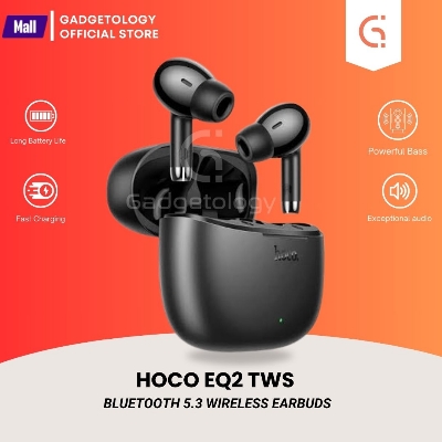 Picture of Hoco EQ2 TWS Wireless Earphones Bluetooth 5.3 Earbuds In-ear Headset Built-In Microphone Touch Control Super Bass Earphone