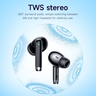 Picture of Hoco EQ2 TWS Wireless Earphones Bluetooth 5.3 Earbuds In-ear Headset Built-In Microphone Touch Control Super Bass Earphone