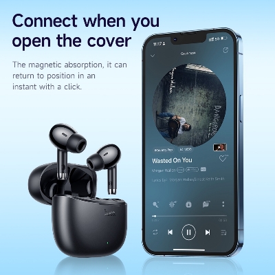 Picture of Hoco EQ2 TWS Wireless Earphones Bluetooth 5.3 Earbuds In-ear Headset Built-In Microphone Touch Control Super Bass Earphone