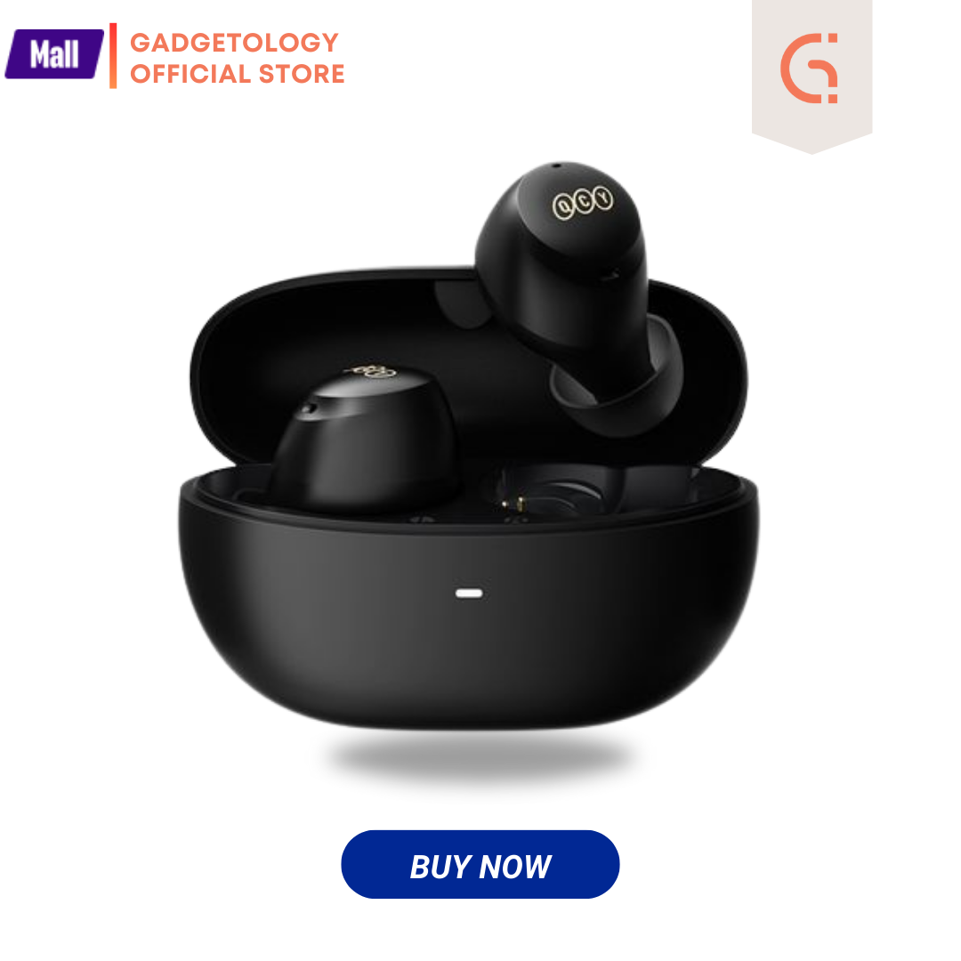 Picture of QCY HT07 ArcBuds ANC Wireless Earphone 40dB TWS Earbud 6 Mics ENC AI HD Call Bluetooth 5.2 HiFi Headphone Transparency Mode
