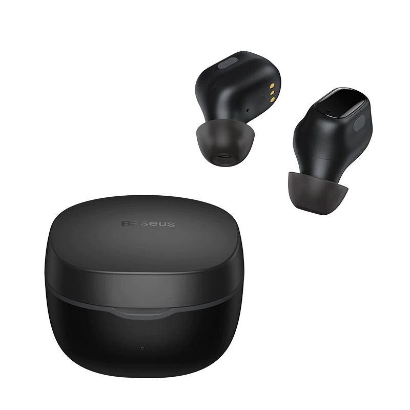 Picture of Baseus Bowie WM01 TWS Earphones True Wireless Bluetooth 5.3 Gaming Touch Control Stereo Headset Earbuds Smart Noise Canceling In-ear Headset Built-In Microphone Bluetooth Earphone