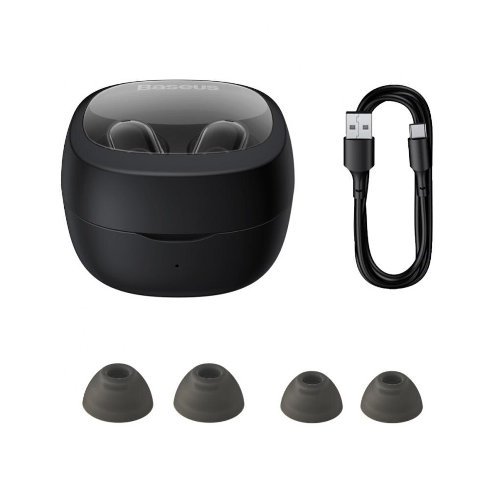 Picture of Baseus WM02 Wireless Earphones Bowie WM02 TWS 5.3 Bluetooth Earbuds With Touch Control Noise Cancelling Earphone for Men and Women