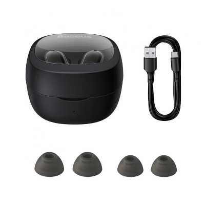 Picture of Baseus WM02 Wireless Earphones Bowie WM02 TWS 5.3 Bluetooth Earbuds With Touch Control Noise Cancelling Earphone for Men and Women