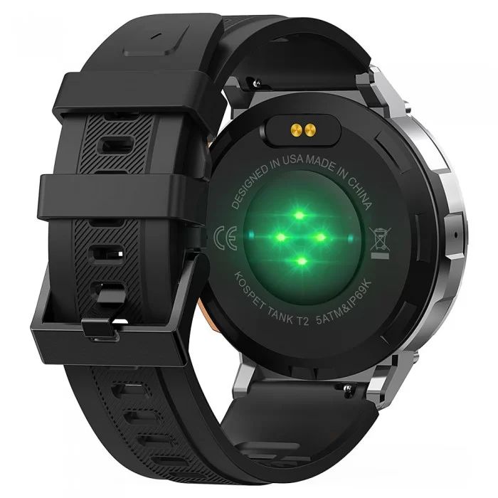 Picture of KOSPET TANK T2 Ultra Military Smart Watch Men Smartwatch IP69K 5ATM Waterproof AI Voice Fitness Tracker AMOLED Retina Display 70 Sport Modes AI Voice Assitant AOD Bluetooth Calling Smartwatch for Men and Women
