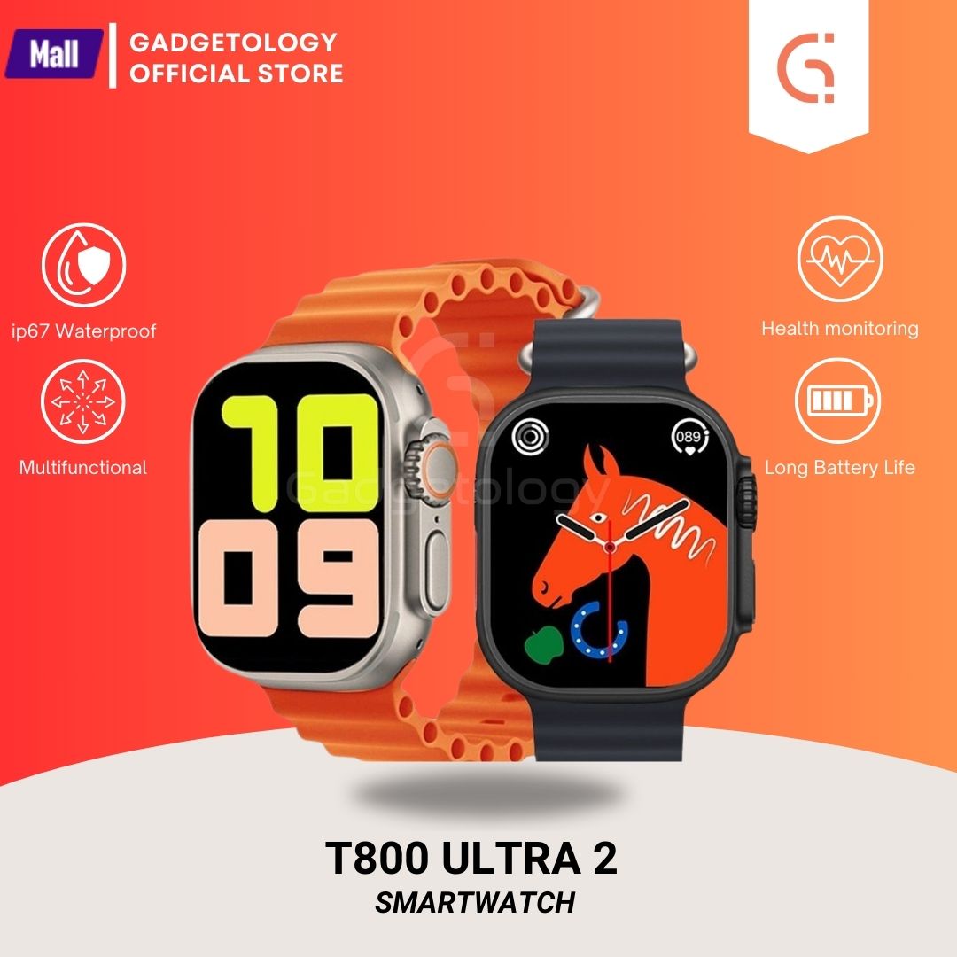 Picture of T800 Ultra 2 Smart Watch 1.99 inch Infinite Display Wireless Charging Bluetooth Call Watch For Men Women IP67 Waterproof Heart Rate Sleep Monitoring Smartwatch