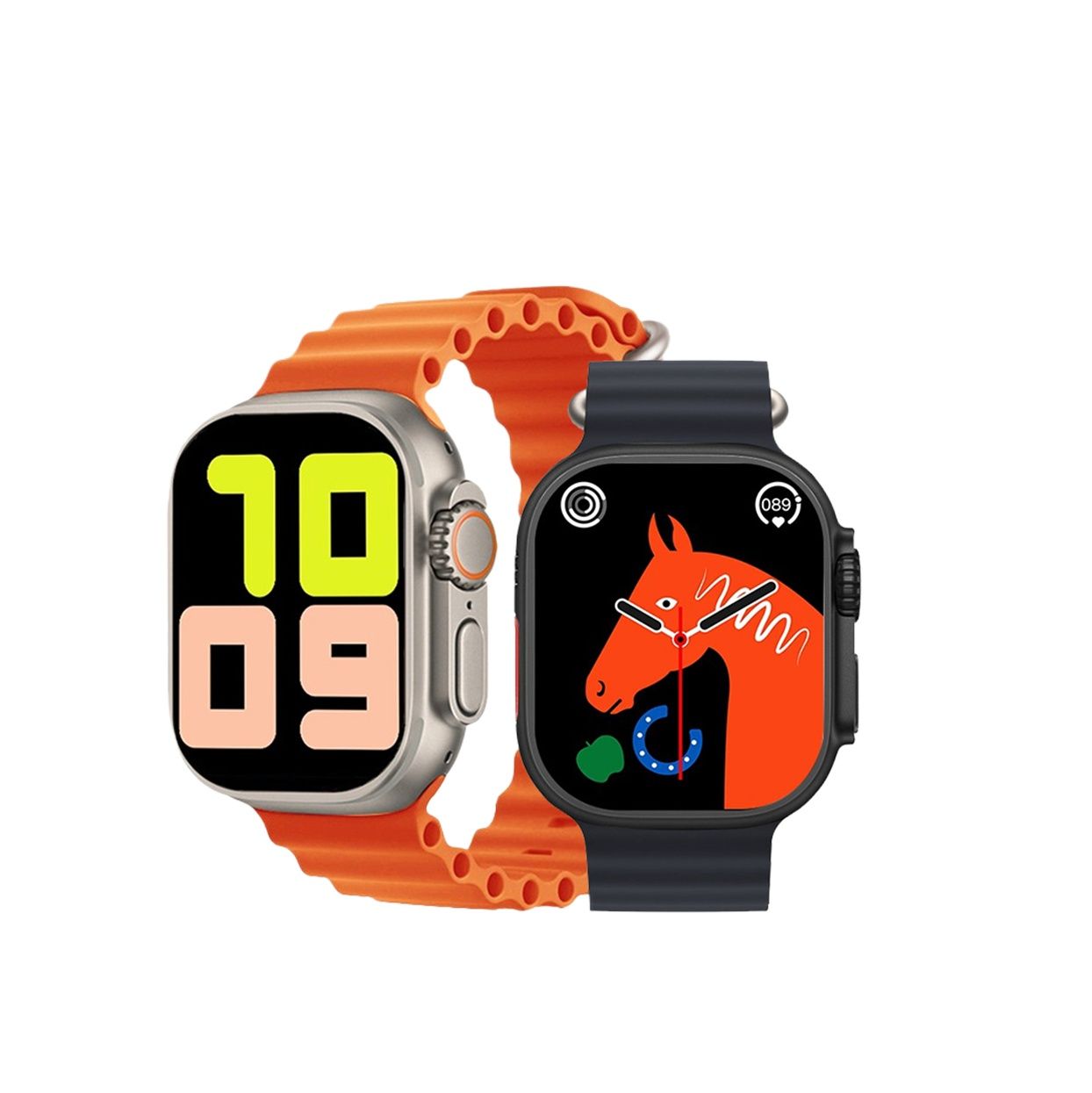 Picture of T800 Ultra 2 Smart Watch 1.99 inch Infinite Display Wireless Charging Bluetooth Call Watch For Men Women IP67 Waterproof Heart Rate Sleep Monitoring Smartwatch