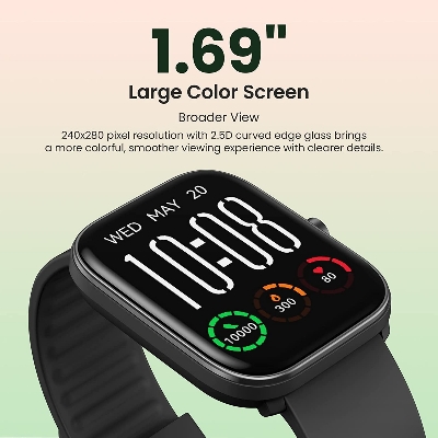 Picture of Haylou GST Lite Smart Watch 1.69" Large Display Smartwatch Health Monitoring 30 Sports Modes Sport Watch for Men Watch for Women