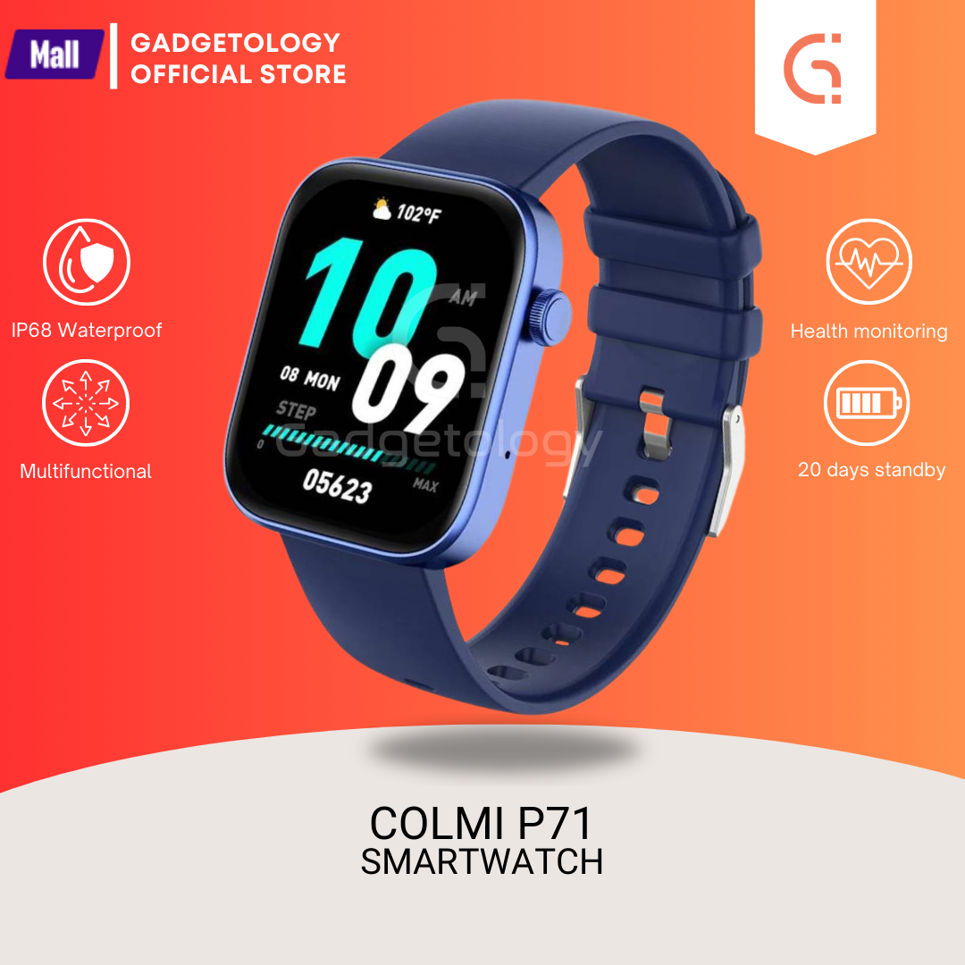 Picture of Colmi P71 Smart Watch Voice Calling Men Health Monitoring IP68 Waterproof Notifications Voice Assistant Smartwatch for Men and Women
