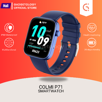 Picture of Colmi P71 Smart Watch Voice Calling Men Health Monitoring IP68 Waterproof Notifications Voice Assistant Smartwatch for Men and Women