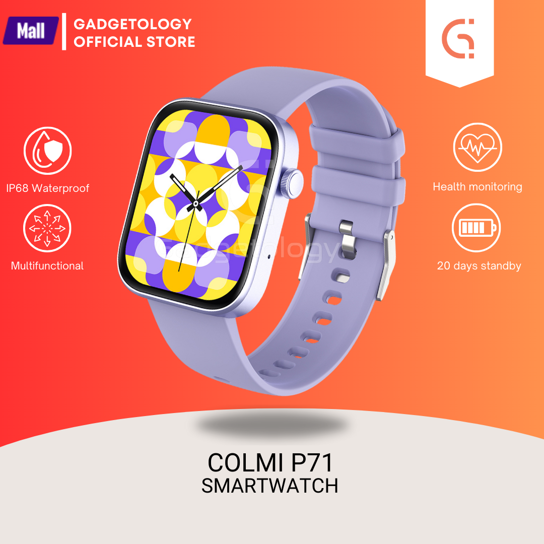 Picture of Colmi P71 Smart Watch Voice Calling Men Health Monitoring IP68 Waterproof Notifications Voice Assistant Smartwatch for Men and Women