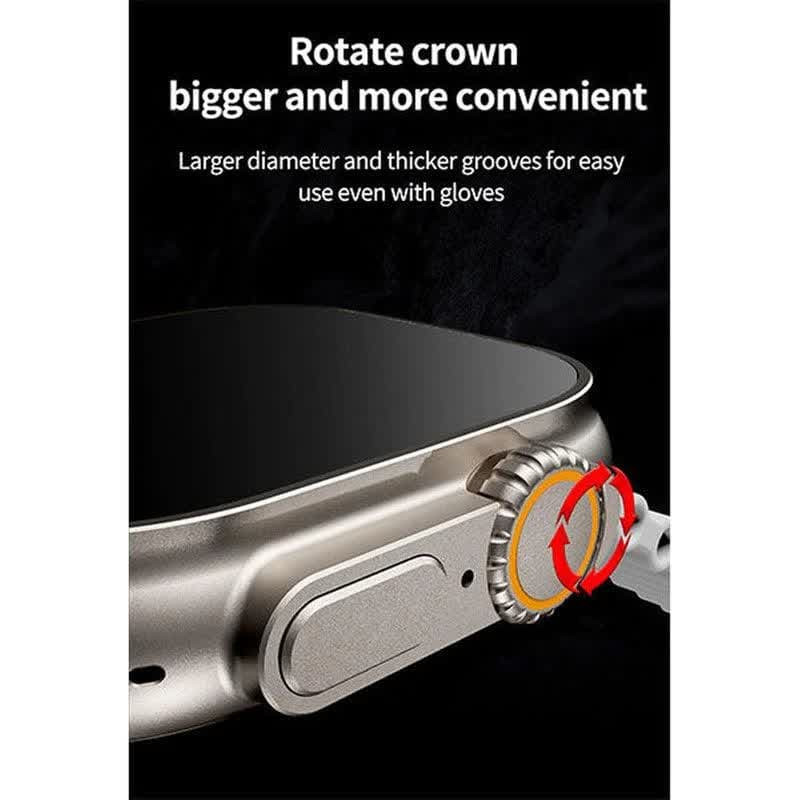 Picture of T10 Ultra Smart Watch Bluetooth Calling Infinite Display Series 8 Ultra Screw 49mm Waterproof SmartWatch for Men Women Sport Watch