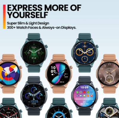 Picture of Zeblaze BTALK 3 PRO Calling Smart Watch 1.43 inch Ultra HD Amoled Display BT 5.2 IP68 Water Resistant 7 Days Long Battery Life