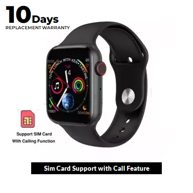 Picture of K10 Sim Supported IPS Display Smart Watch Call Message Vibration Feature with Magnetic Charging Cable