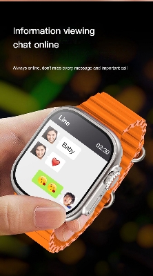 Picture of S8 Ultra 4G Honeycomb Edition Smart Watch Calling Feature RAM 4GB ROM 64GB Android Google Playstore Youtube Facebook Messenger Tiktok IMO WiFi Bluetooth Support Watching TV Smartwatch for Men and Women