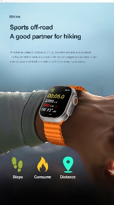 Picture of S8 Ultra 4G Honeycomb Edition Smart Watch Calling Feature RAM 4GB ROM 64GB Android Google Playstore Youtube Facebook Messenger Tiktok IMO WiFi Bluetooth Support Watching TV Smartwatch for Men and Women