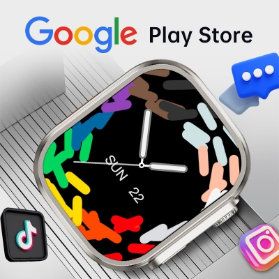 Picture of WS9 Ultra 5G Smart Watch RAM 8GB ROM 128GB Playstore Rotating Camera For Front And Rear 2.01 inch Big Display IP67 Waterproof 800mAh Battery Heart Rate Monitoring Wifi Bluetooth supported Video Calling Android Smartwatch