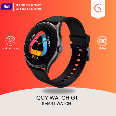 Picture of QCY GT Smart Watch 1.43-inch AMOLED Display Bluetooth Calling Health Monitoring IPX8 Rating Sports Modes Up to 10 days Stand by Smartwatch for Men and Women