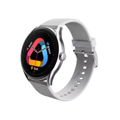 Picture of QCY GT Smart Watch 1.43-inch AMOLED Display Bluetooth Calling Health Monitoring IPX8 Rating Sports Modes Up to 10 days Stand by Smartwatch for Men and Women