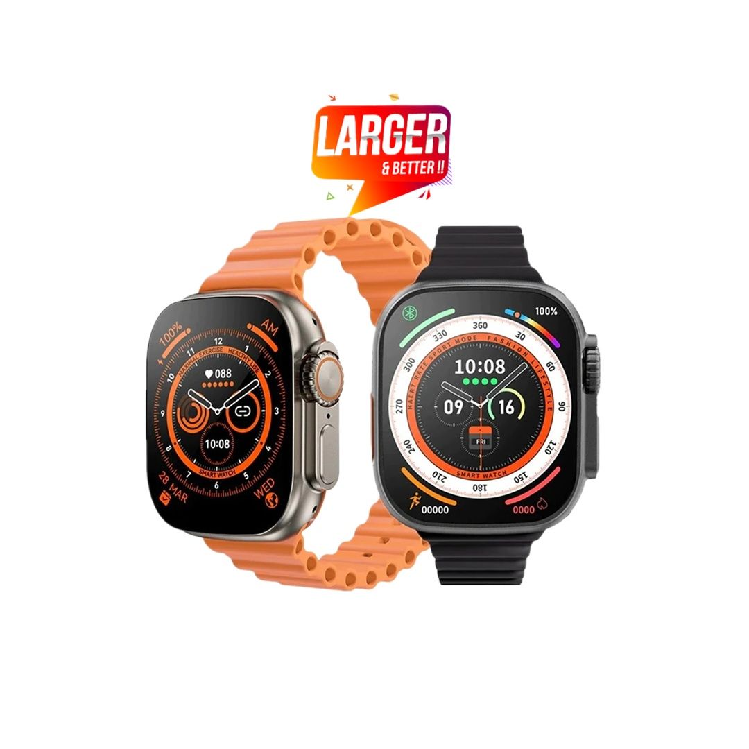 Picture of T800 Ultra Plus Smart Watch Bluetooth Calling Large 2.01 inch Infinite Display Wireless Charging Smartwatch