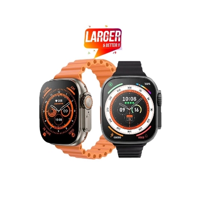 Picture of T800 Ultra Plus Smart Watch Bluetooth Calling Large 2.01 inch Infinite Display Wireless Charging Smartwatch