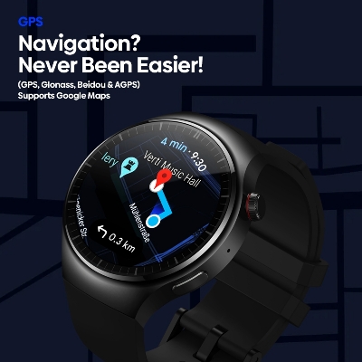 Picture of Zeblaze Thor Ultra 4G Android Smart Watch 1.43 inch AMOLED Screen RAM 2GB ROM 16GB Google Play Store Wifi Sports Mode SPO2 Sensor Smartwatch
