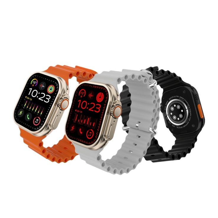 Picture of T10 Ultra 2 Smart Watch 2.19 inch Large Infinite Display Magnetic Wireless Charging Bluetooth Calling Feature IP67 Waterproof Heart Rate Sleep Monitoring Smartwatch  For Men and Women