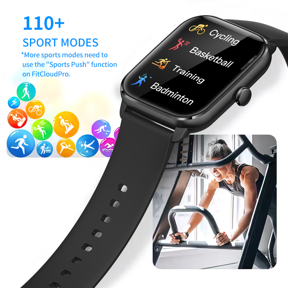Picture of COLMI C61 Smartwatch 1.9 Inch Full Screen Bluetooth Calling Heart Rate Sleep Monitor 100+ Sport Models Smart Watch For Men and Women