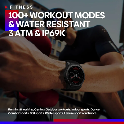 Picture of Zeblaze Vibe 7 Pro Smart Watch 1.43'' AMOLED Display Hi-Fi Bluetooth Phone Calls Military-grade Toughness Smartwatch