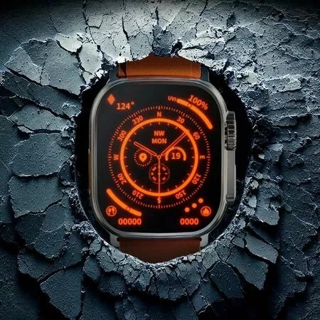 Picture of Zordai Zd8 Ultra Max Plus Smart Watch Series 8 Large High Resolution Display 49M 2 -20 "585 Pixel Bluetooth Call